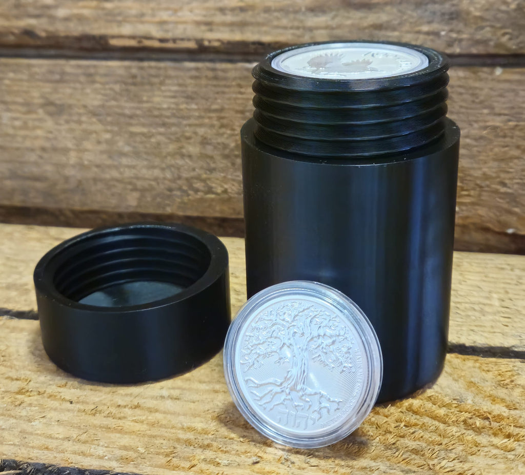 Münztube 1 Oz Gold-/Silbermünzen