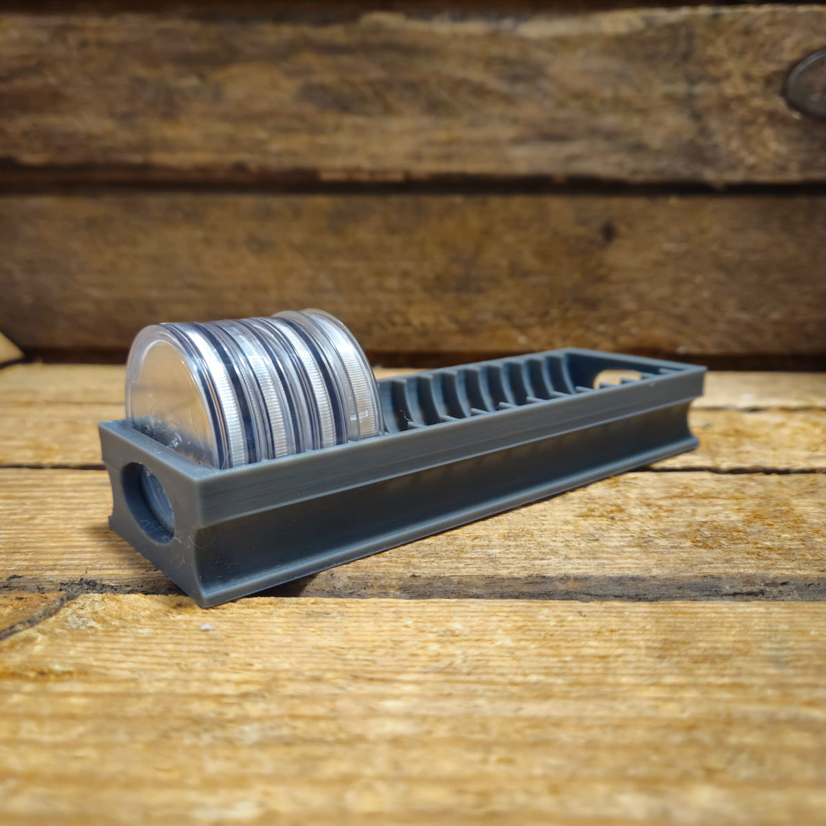 Münzrig 20 × 1 oz Silbermünzen