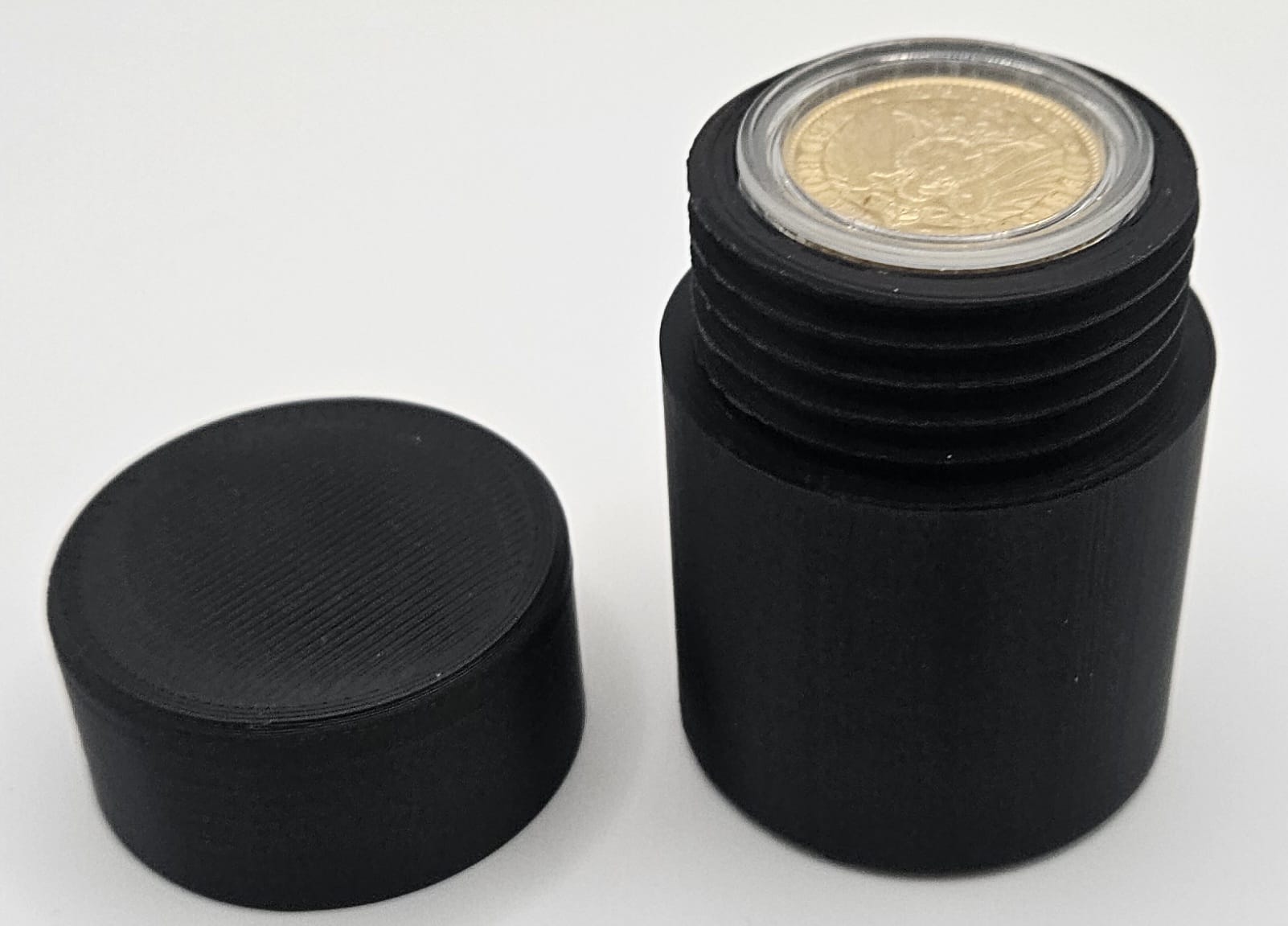 Münztube 1 Oz Gold-/Silbermünzen