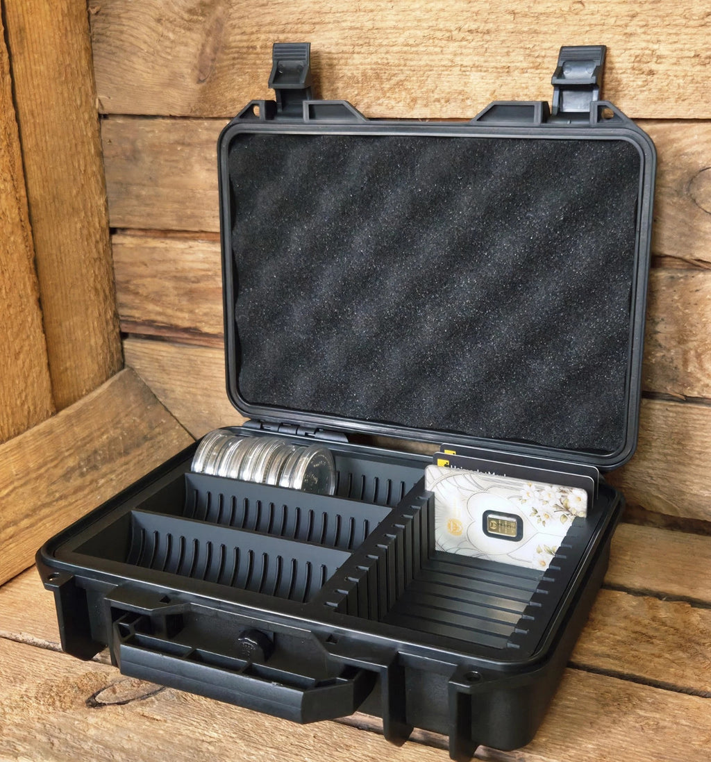 Pelican Münzbox für 56 Silbermünzen & 14 Goldbarren | Signature Edition